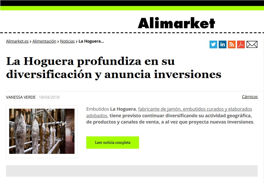 Alimarket habla sobre nosotros